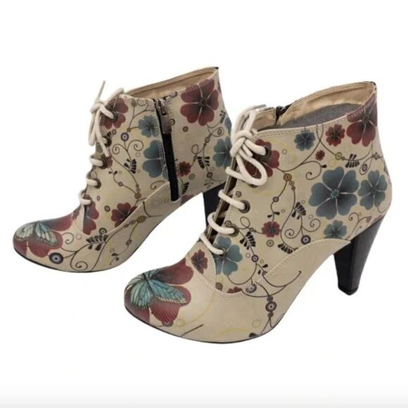 Goby Boho Ankle Booties Size 7.5 - Picture 4 of 5